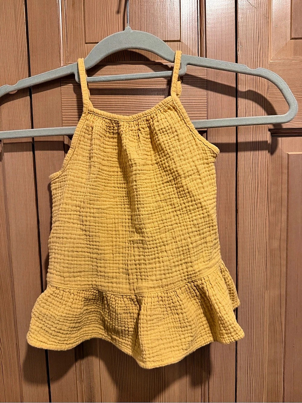 Cat & Jack Girls Yellow Dress Size 4T Like New